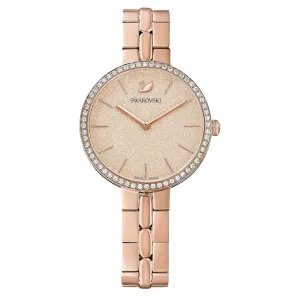 Swarovski Cosmopolitan Watch Metal Bracelet Pink Rose-Gold Tone