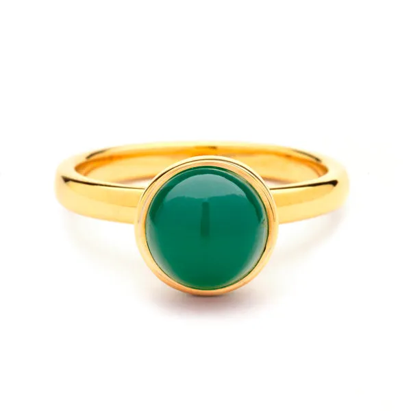 Syna Chalcedony Stackable Bauble Ring