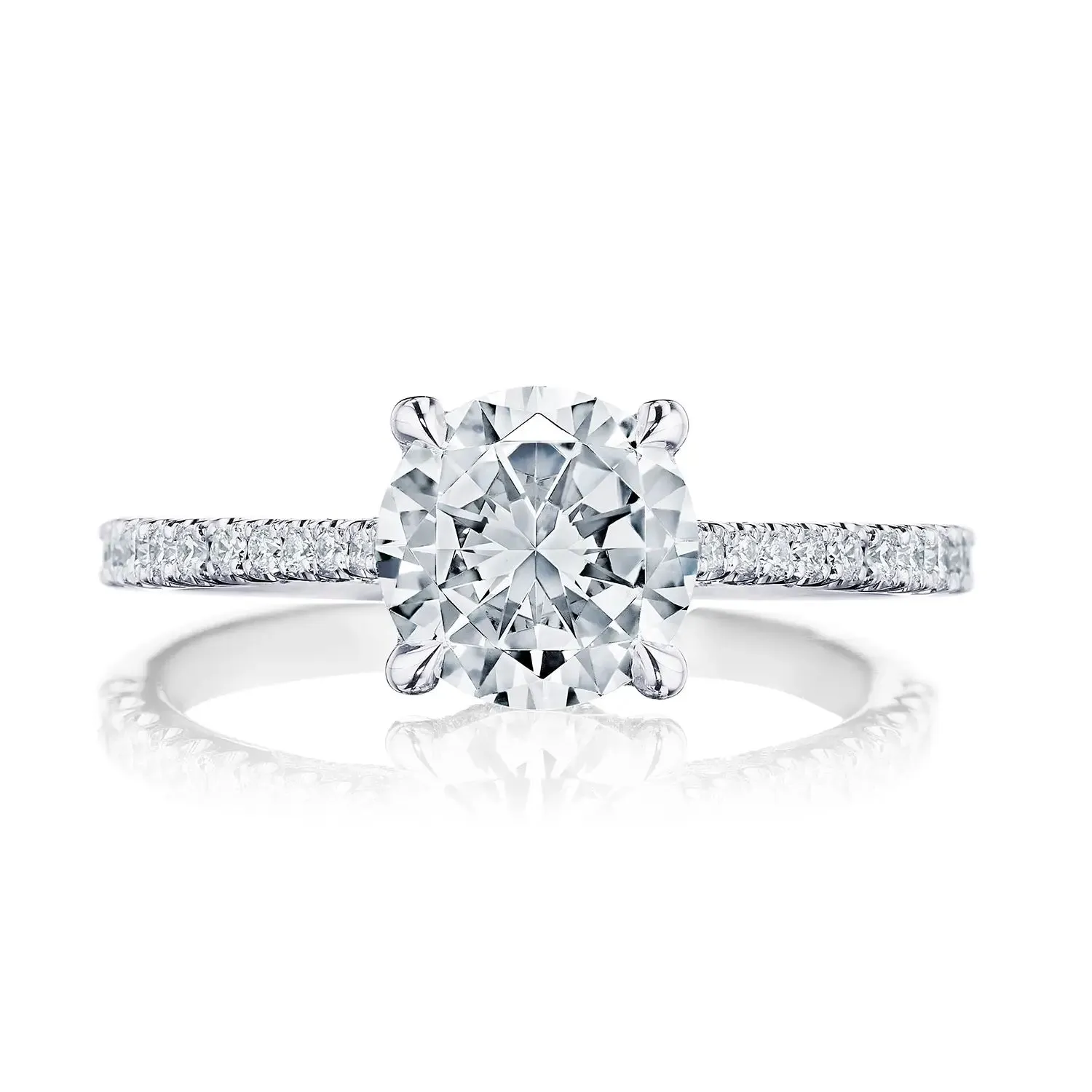 Tacori Pave Diamond Engagement Ring