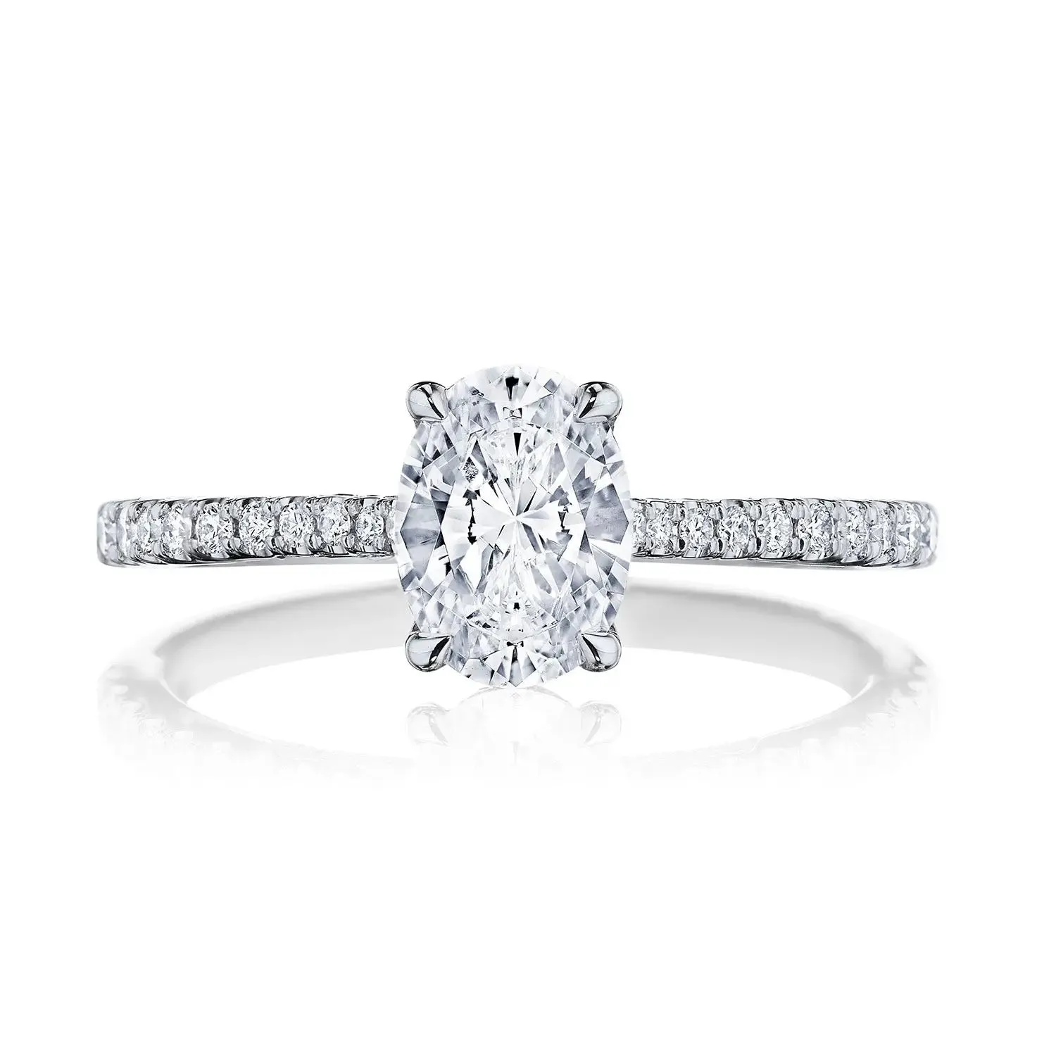 Tacori Pave Diamond Engagement Ring