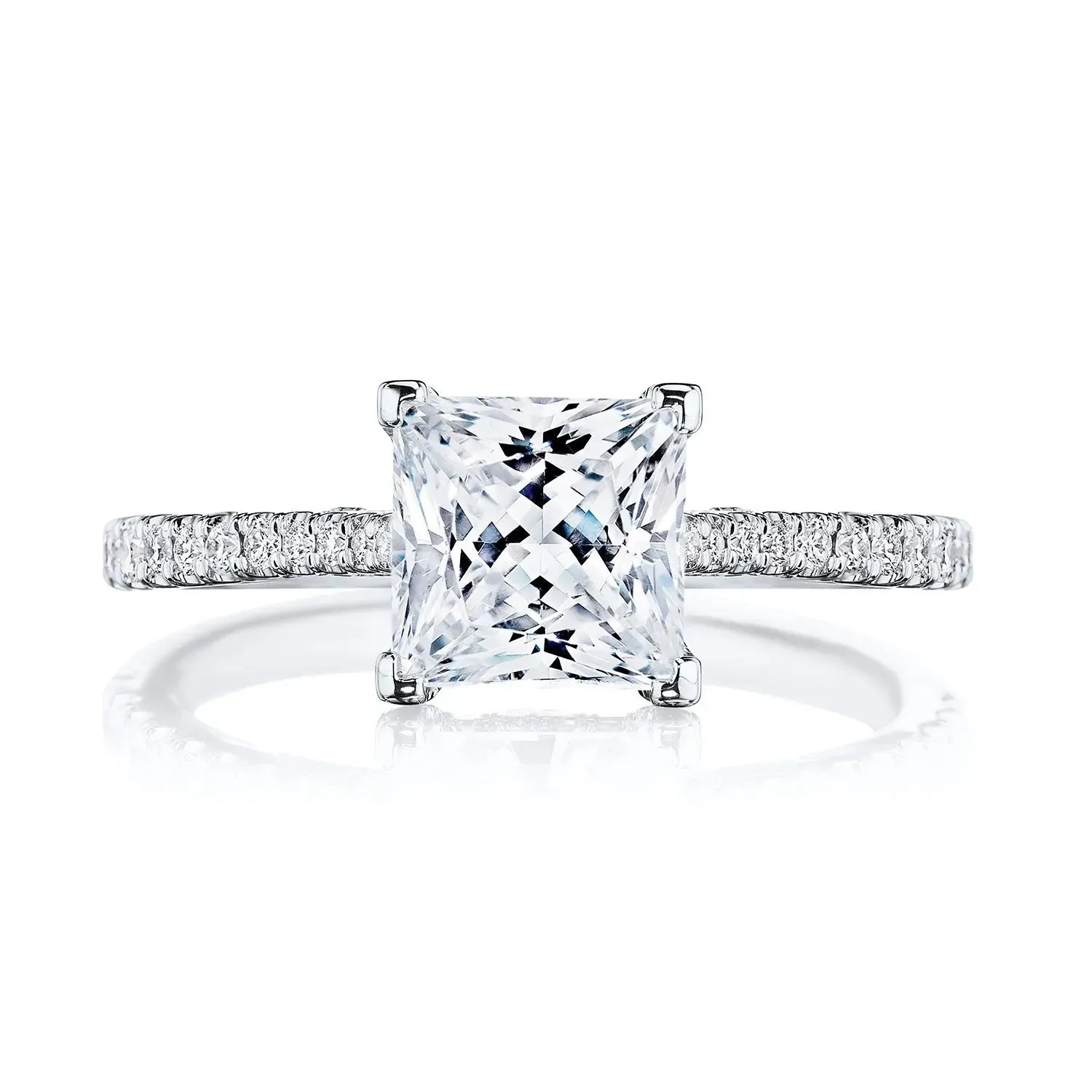 Tacori Pave Diamond Engagement Ring