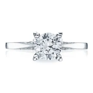 Tacori Pave Diamond Engagement Ring
