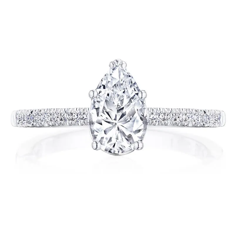 Tacori Pear Solitaire Engagement Ring P104PS9X6FW
