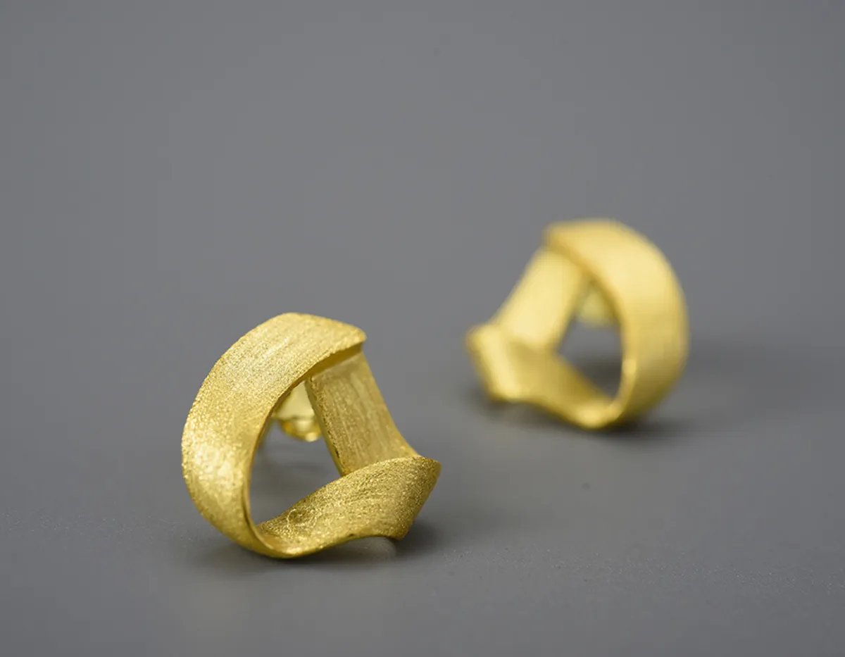 Tape Stud Earrings