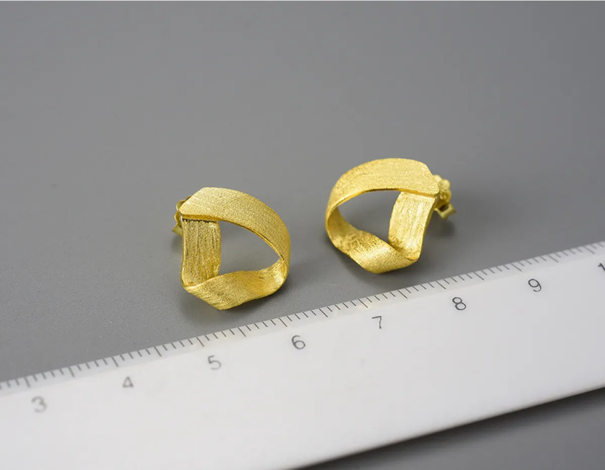 Tape Stud Earrings