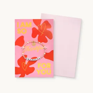 Thankful Bracelet Greeting Card