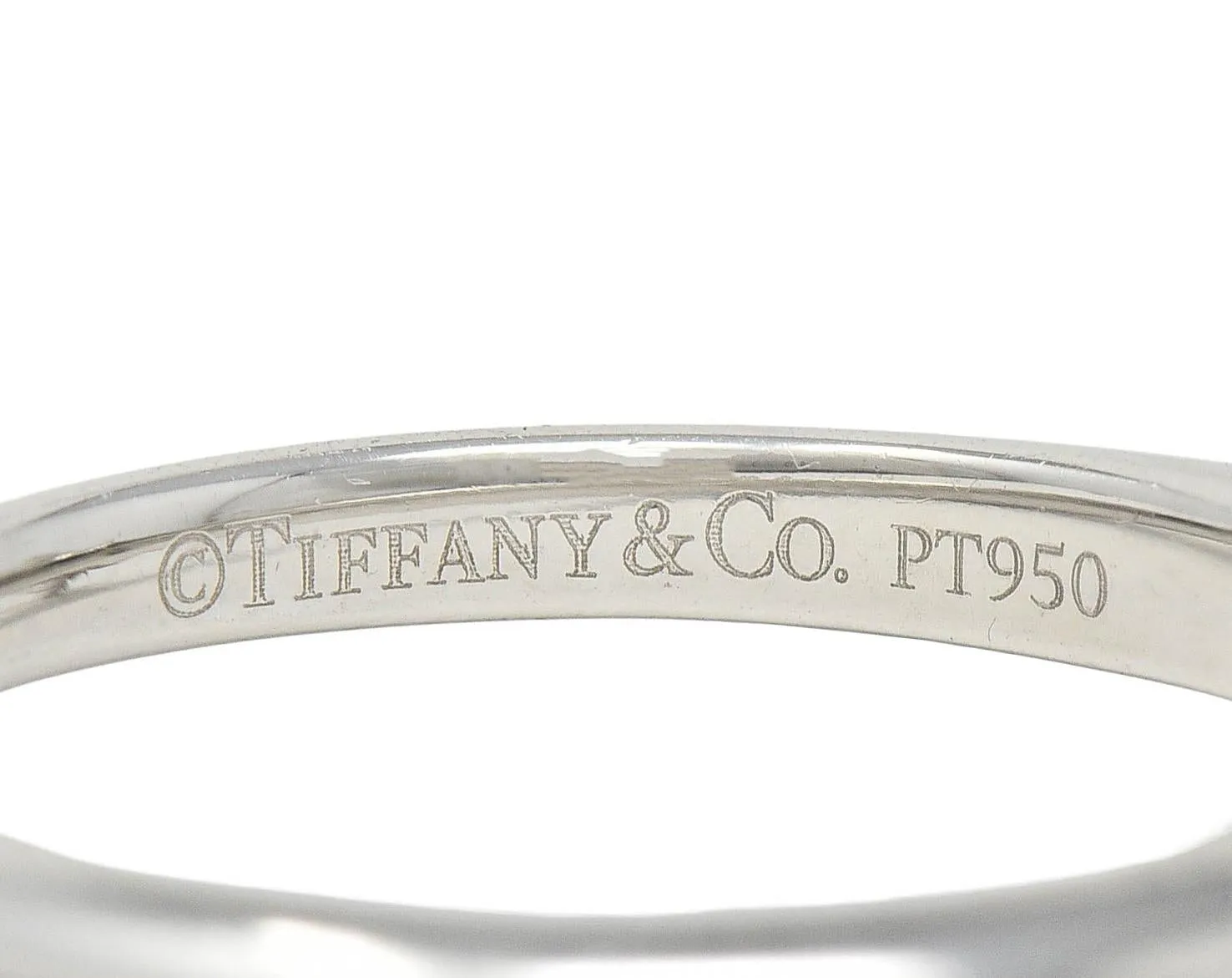 Tiffany & Co. 1.38 CTW Round Brilliant Diamond Platinum Solitaire Engagement Ring