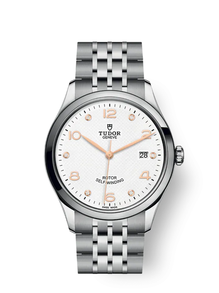 Tudor 1926, Stainless Steel with Diamond-set, 39mm, Ref# M91550-0013
