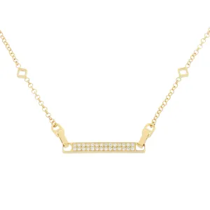 Unica Necklace with Diamonds