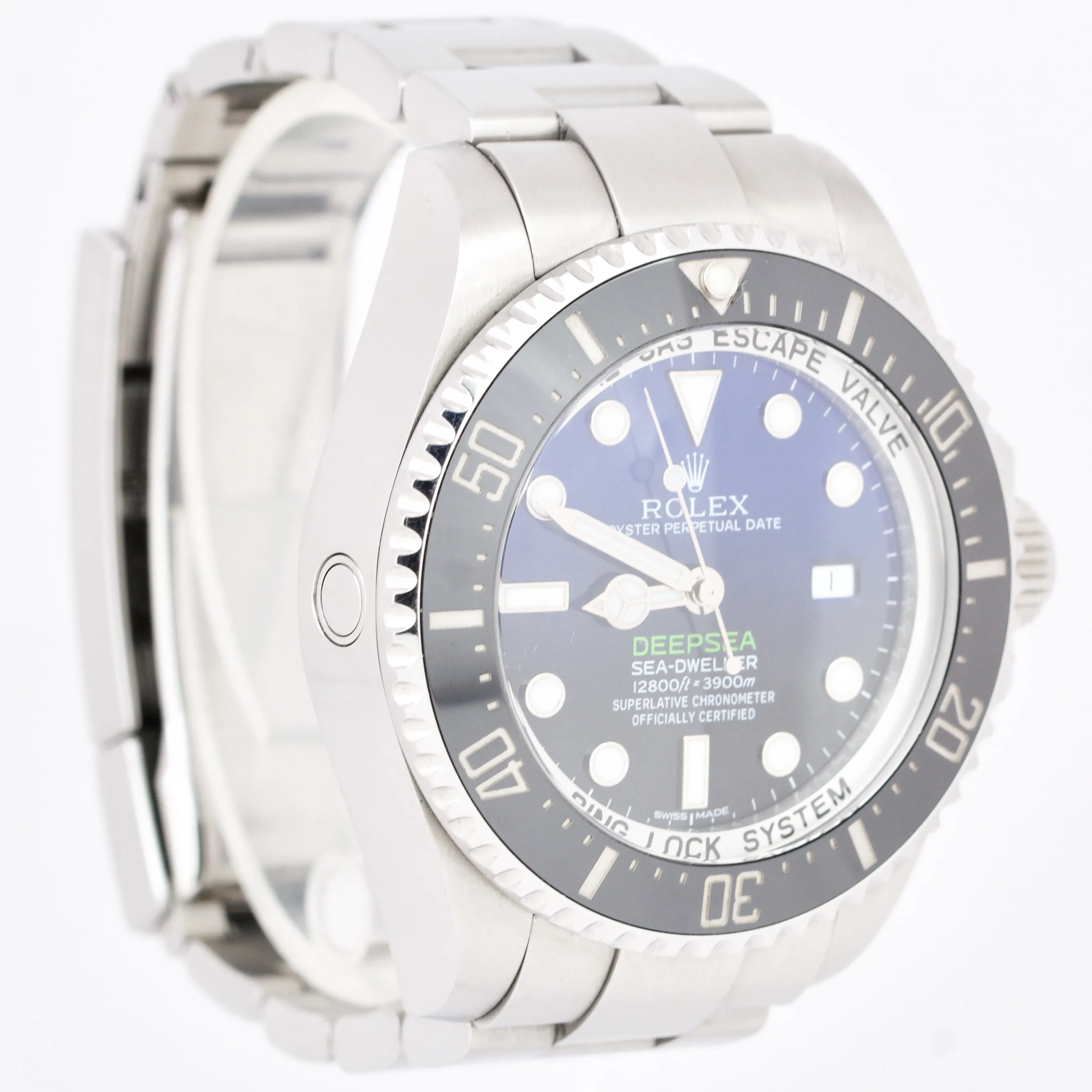 UNPOLISHED Rolex Sea-Dweller Deepsea James Cameron Blue Stainless 116660 44mm BP