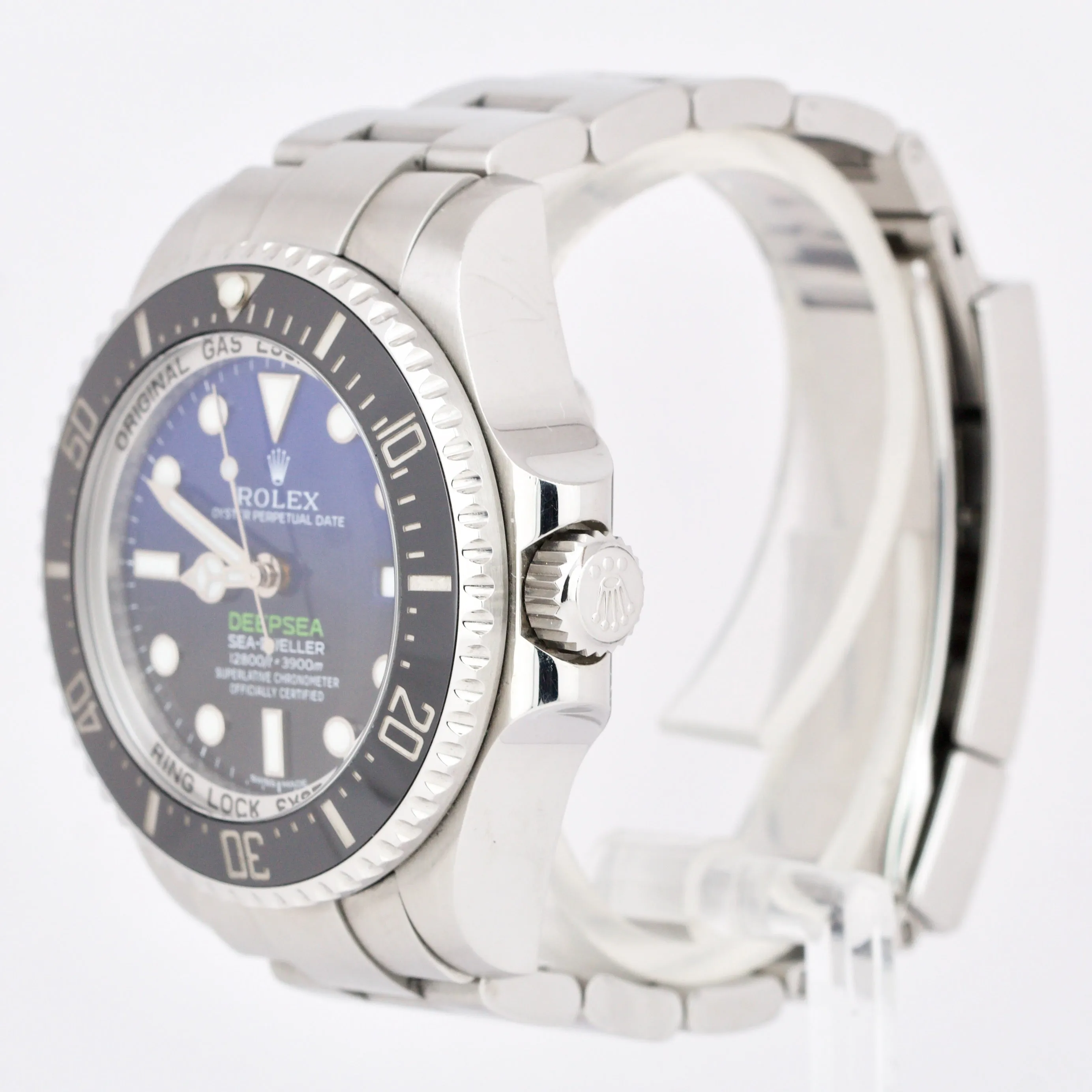 UNPOLISHED Rolex Sea-Dweller Deepsea James Cameron Blue Stainless 116660 44mm BP