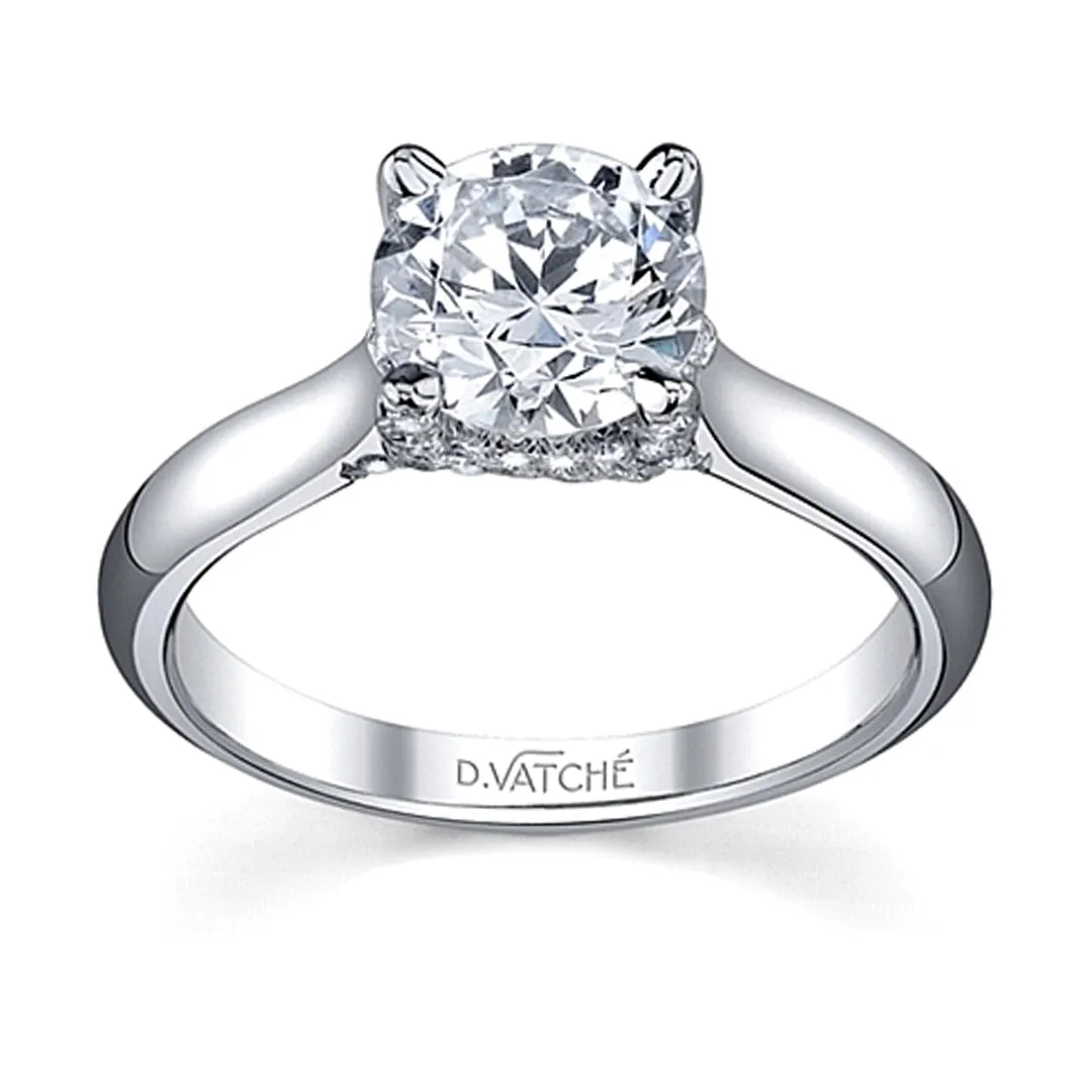 Vatche X-Prong Diamond Engagement Ring