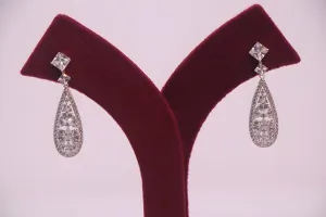 VeeLux Premium Silver Sleek 92.5 Sterling Silver Earrings