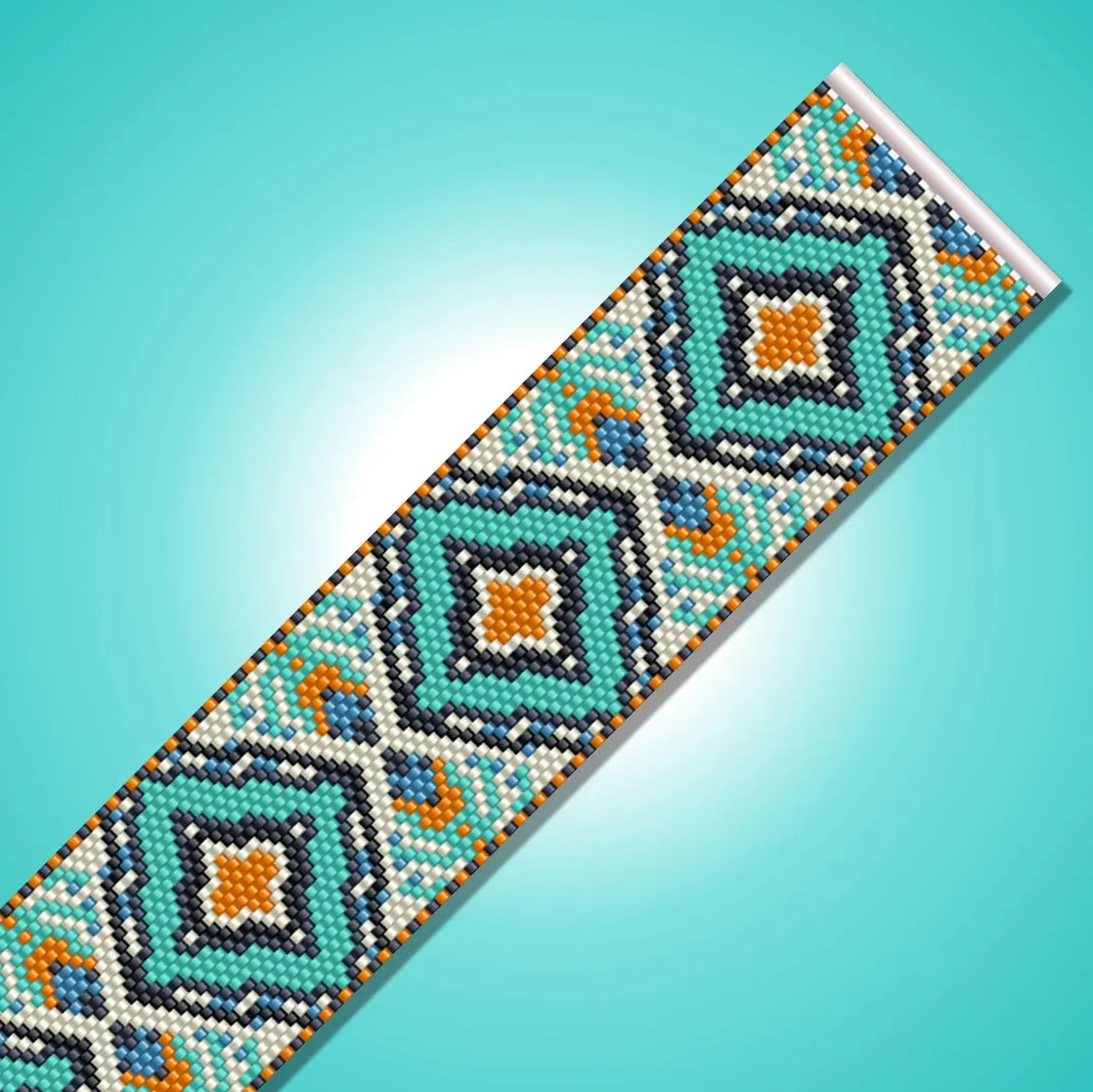 Vertical Peyote Pattern - Bracelet KOTA