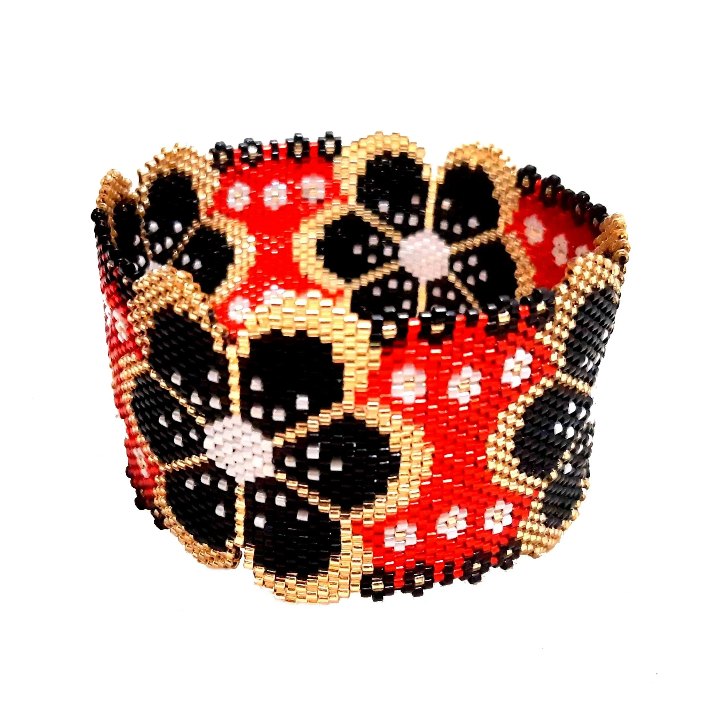 Vertical Peyote Pattern - Bracelet LILOO-2