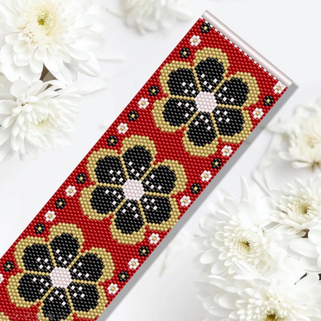 Vertical Peyote Pattern - Bracelet LILOO-2