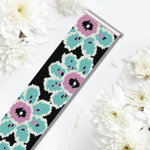 Vertical Peyote Pattern - Bracelet YOKO