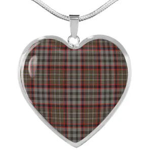 Weathered Heart Hunting Futuristic Clan Tartan Scottish Necklace Interactive Nicolson