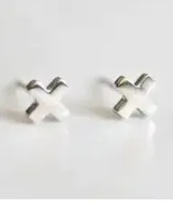 X Mini Stud Earrings