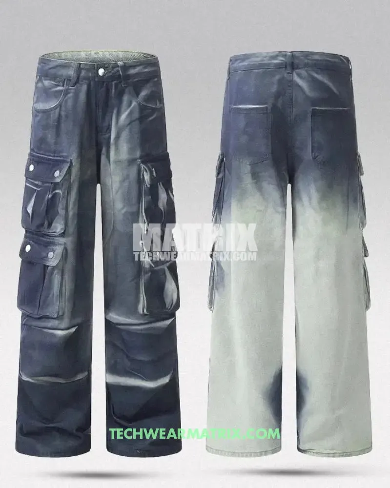 Y2K Blue Shades Jeans for