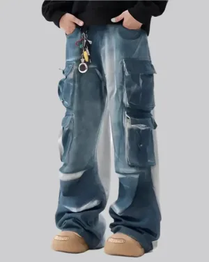 Y2K Blue Shades Jeans for