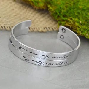 You Are My Sunshine Bracelet Set